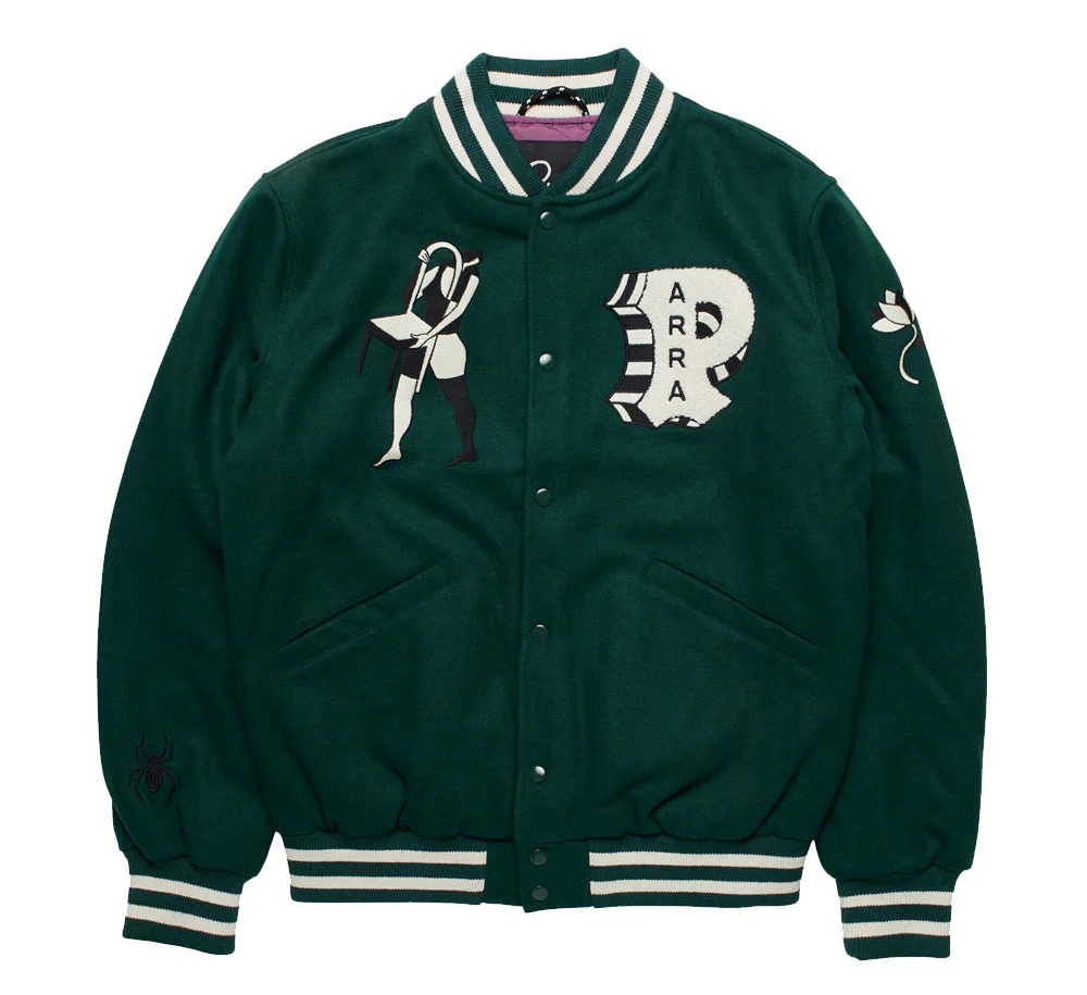 CLOUDY STAR VARSITY JACKET