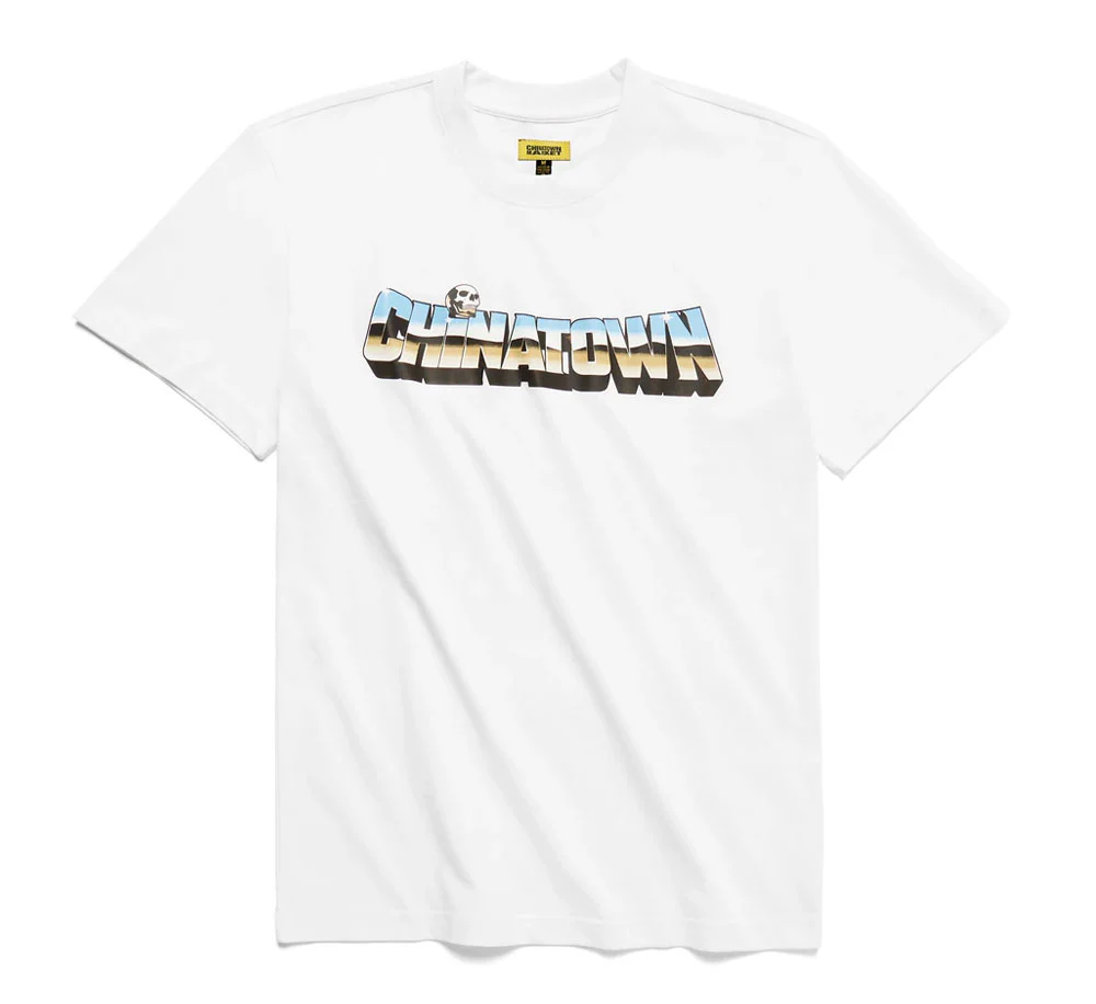 CHROME SKULL TEE
