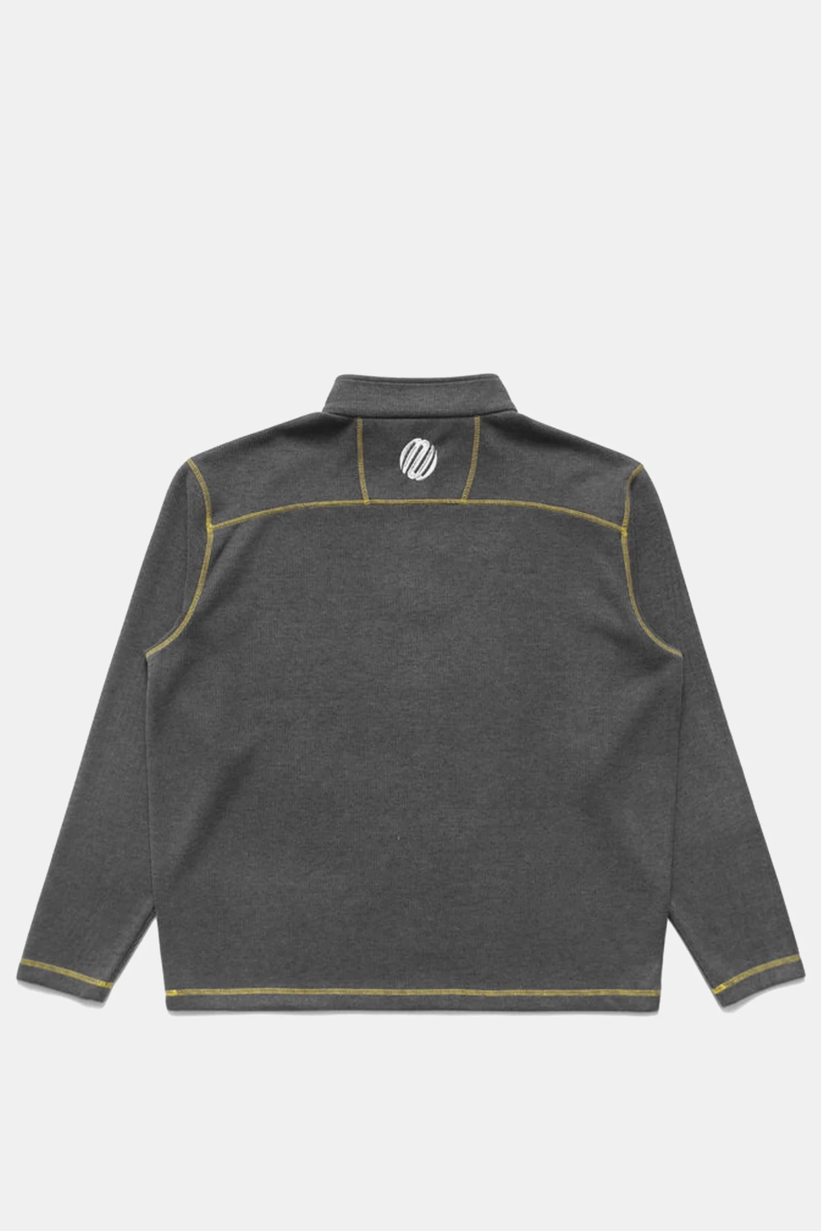 Contrast Stitch 1/4 Zip Pullover - Image 2