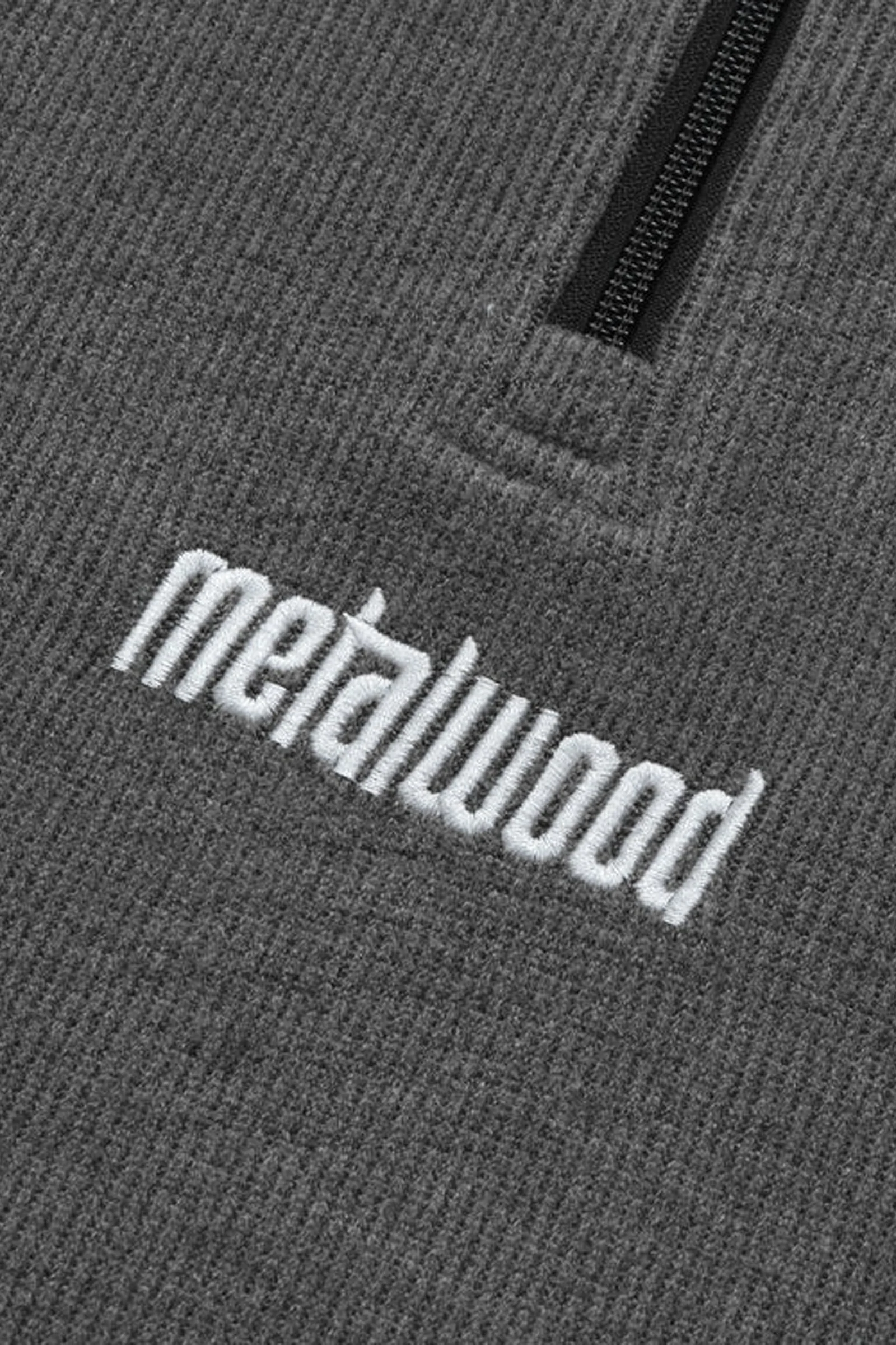 Contrast Stitch 1/4 Zip Pullover - Image 3