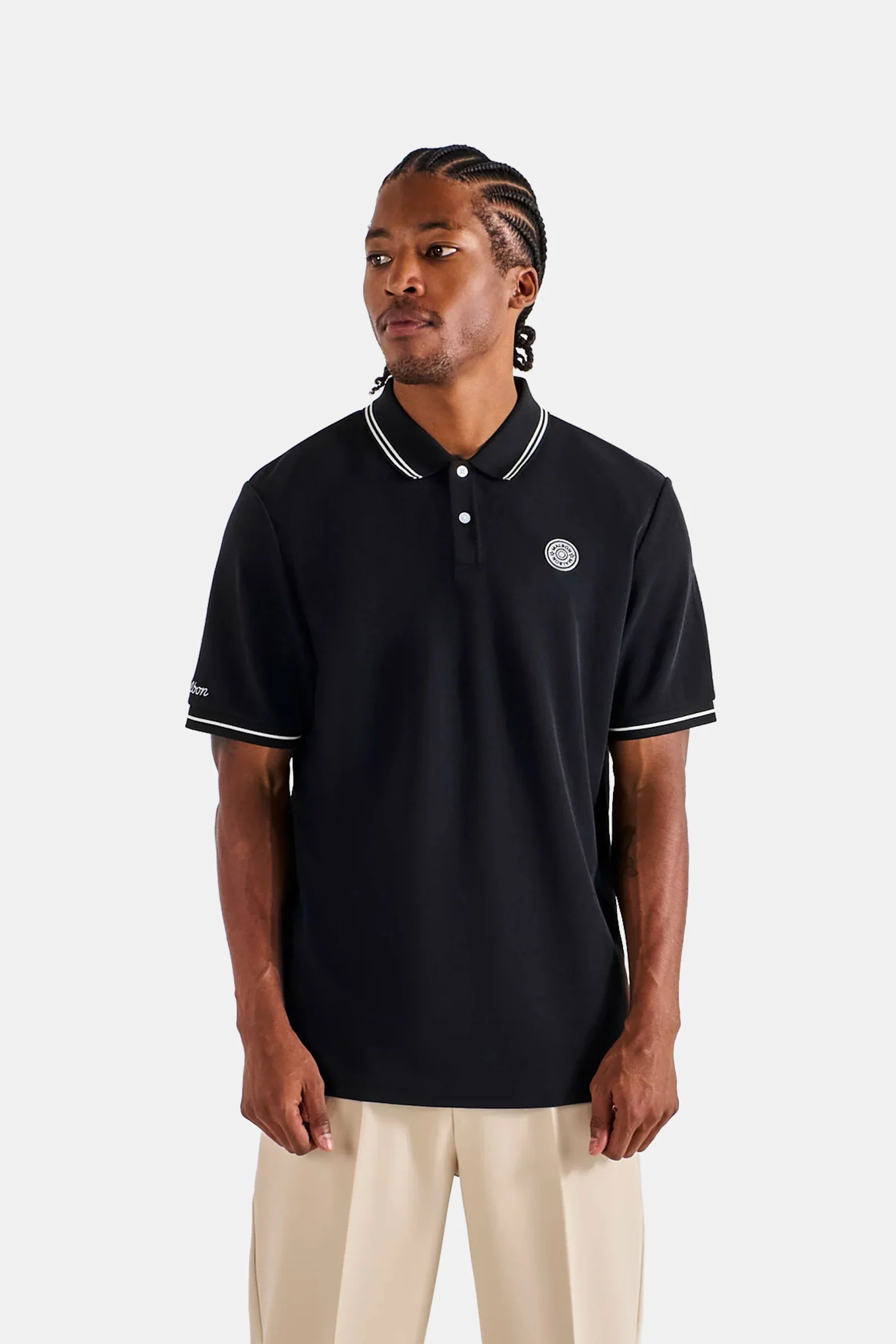 Fairway Applique Pique Polo - Image 2