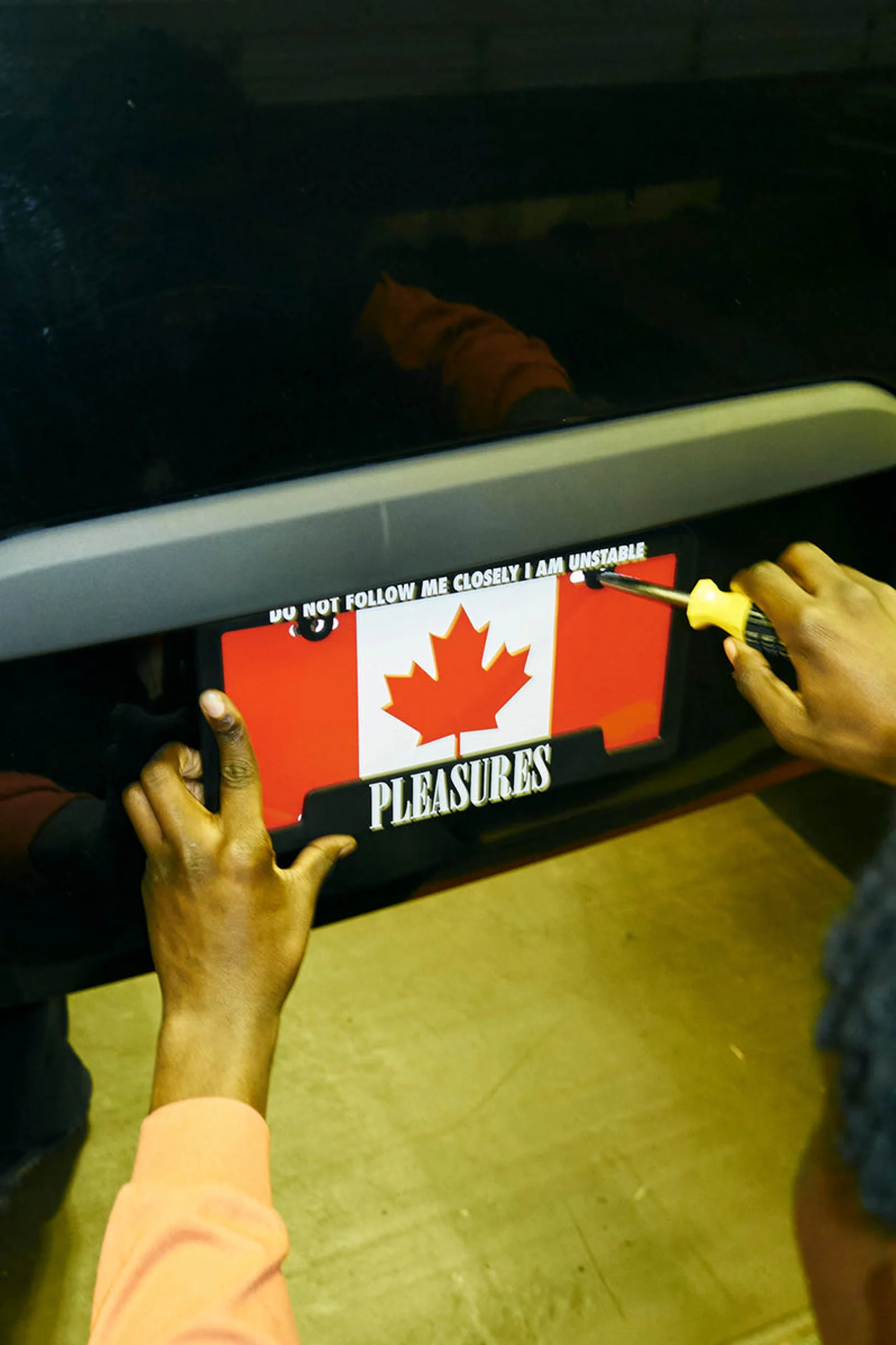 Follow License Plate Cover - Image 2