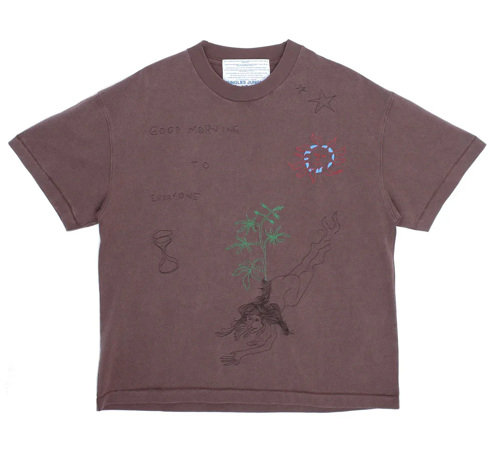 Good Morning Vintage Wash Tee