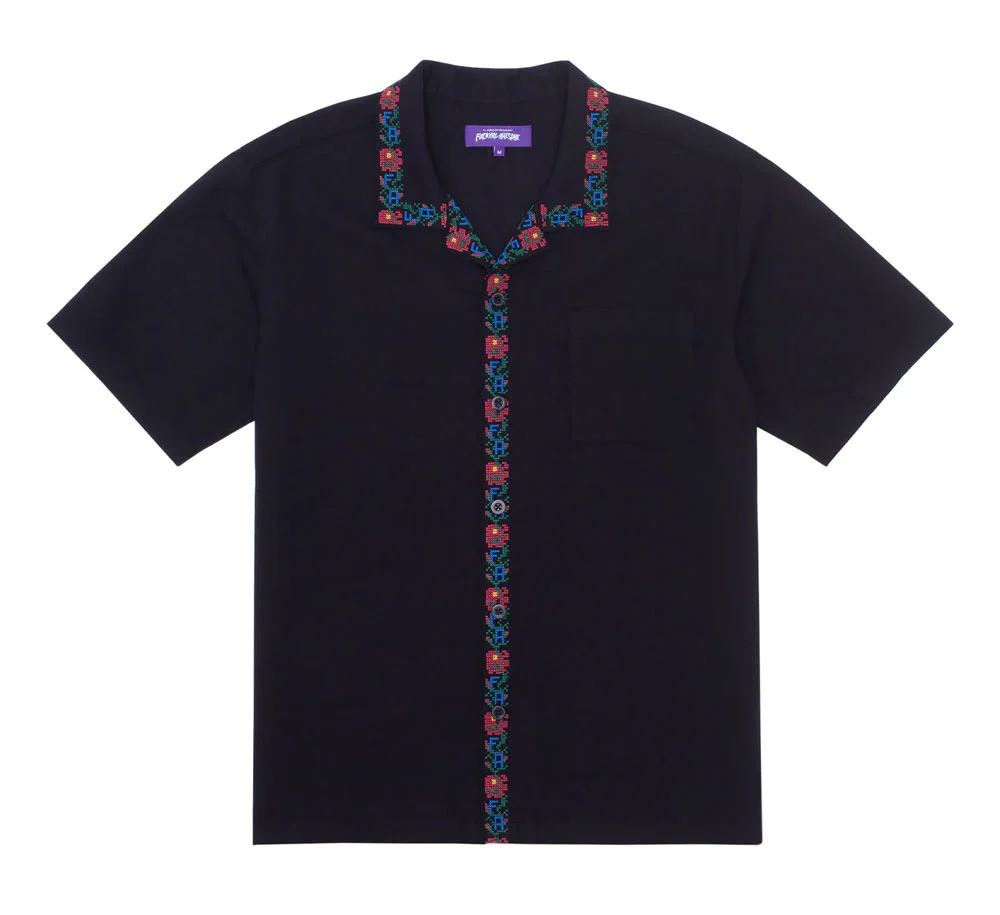 LINEN TETRIS CLUB SHIRT