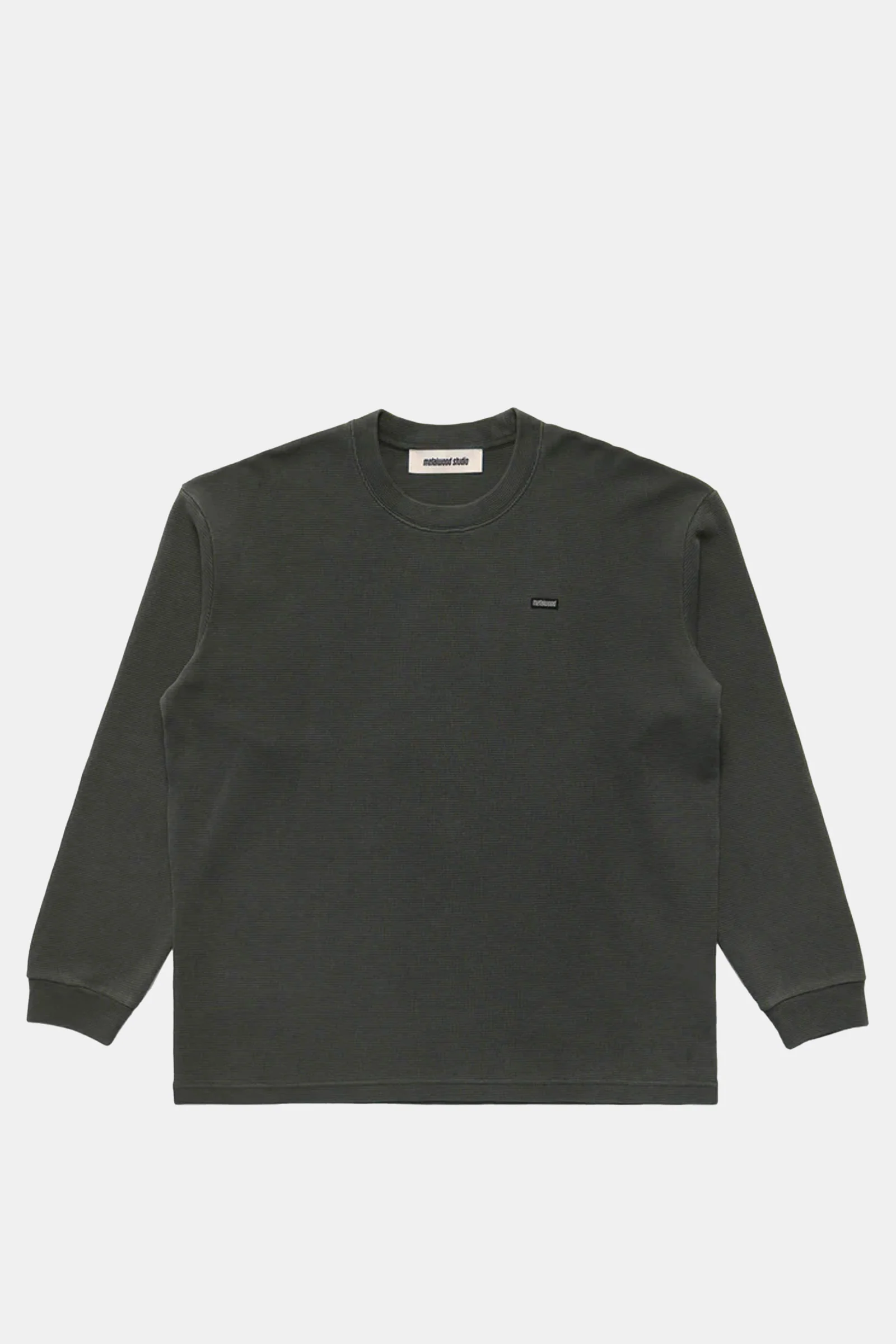 Mini Metal Logo Longsleeve Thermal Shirt