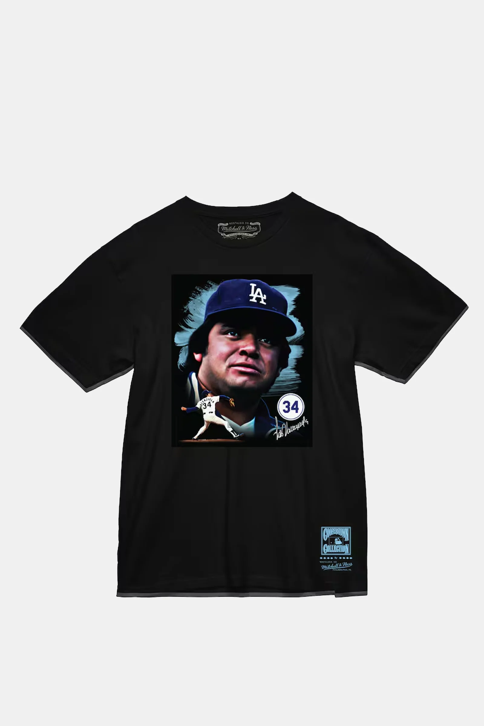MLB PORTRAIT TEE DODGERS FERNANDO VALENZUELA