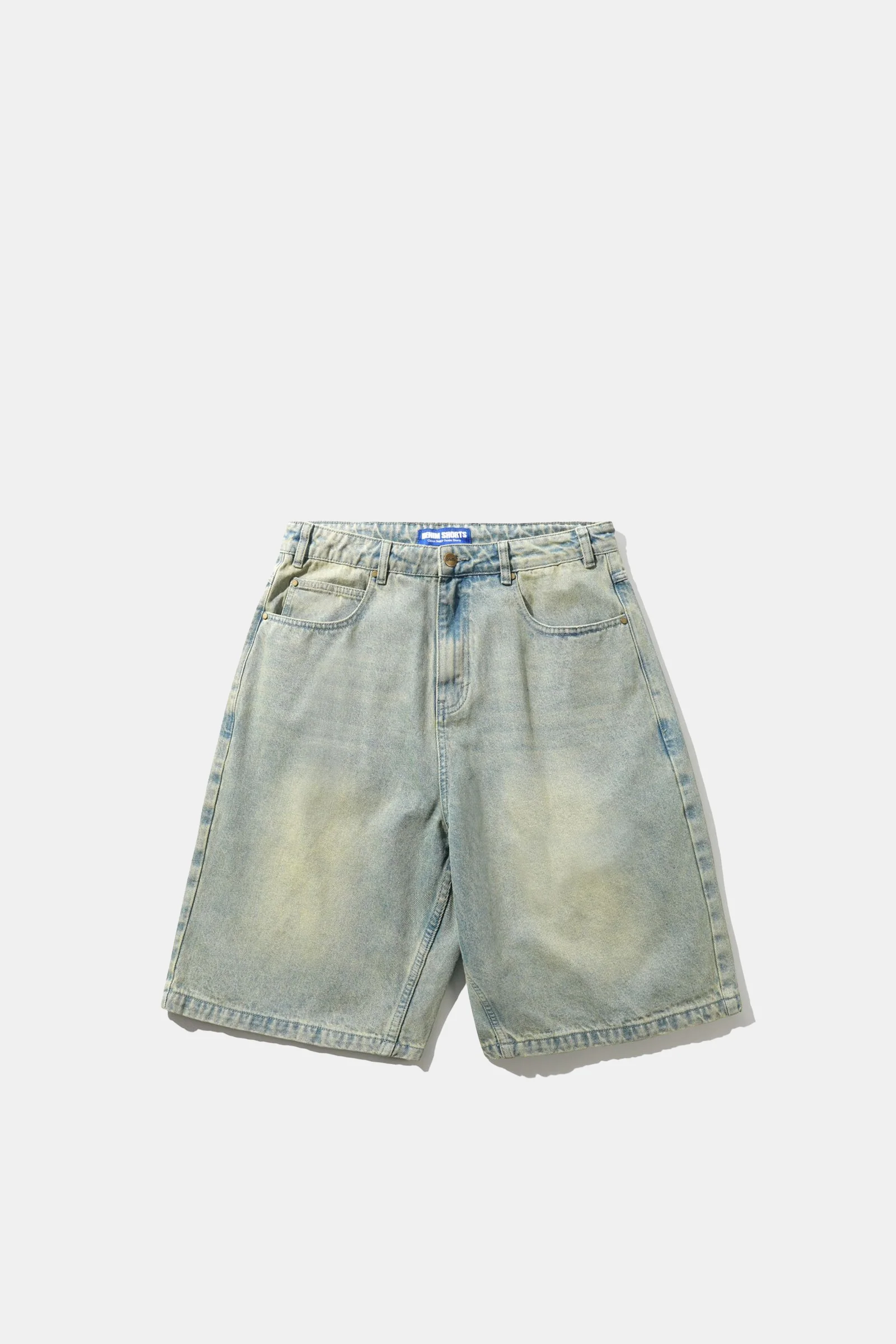Scorpion Stitch Denim Shorts