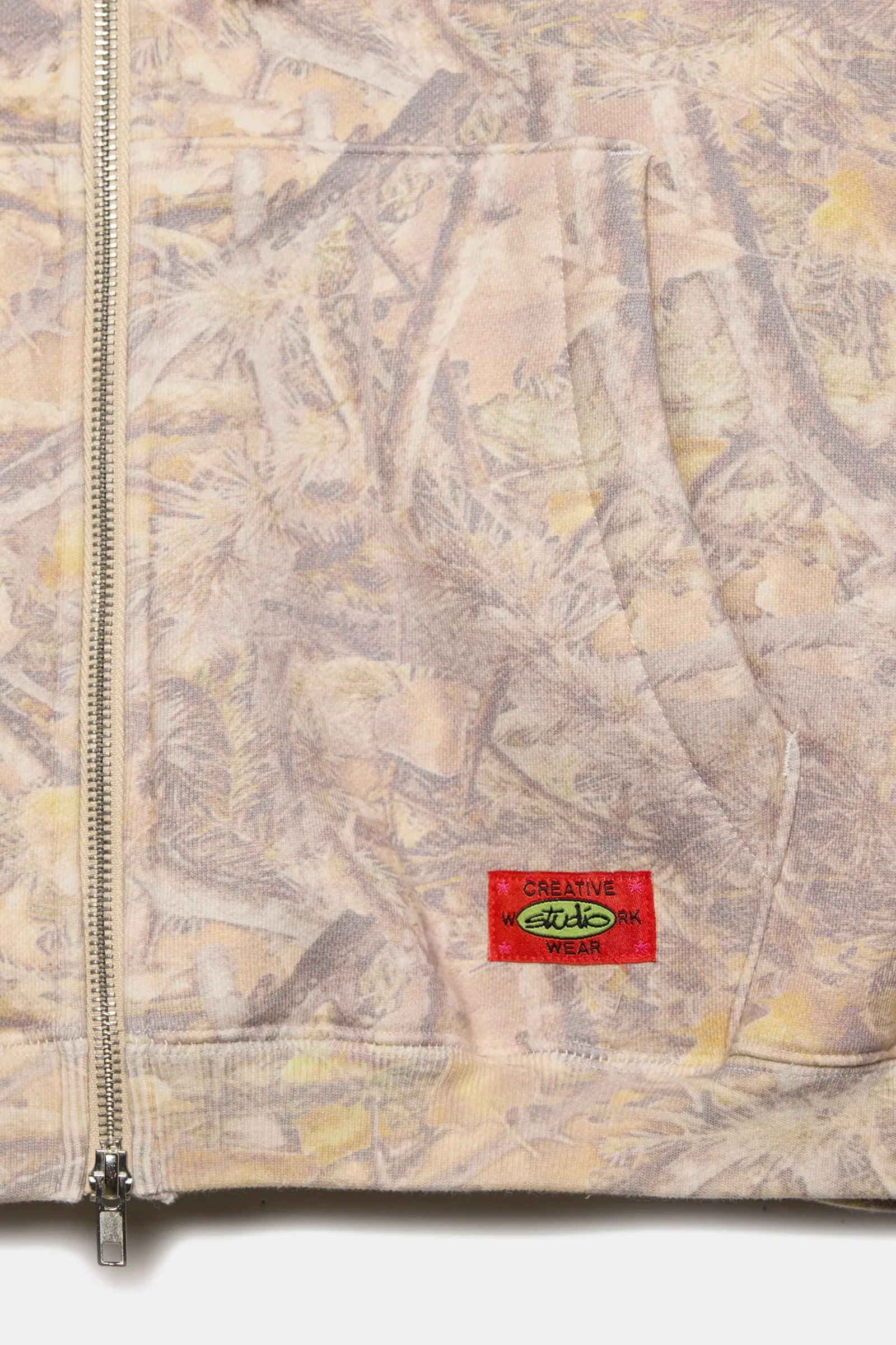 Studio Rt Camo Zip Hoodie - Image 3