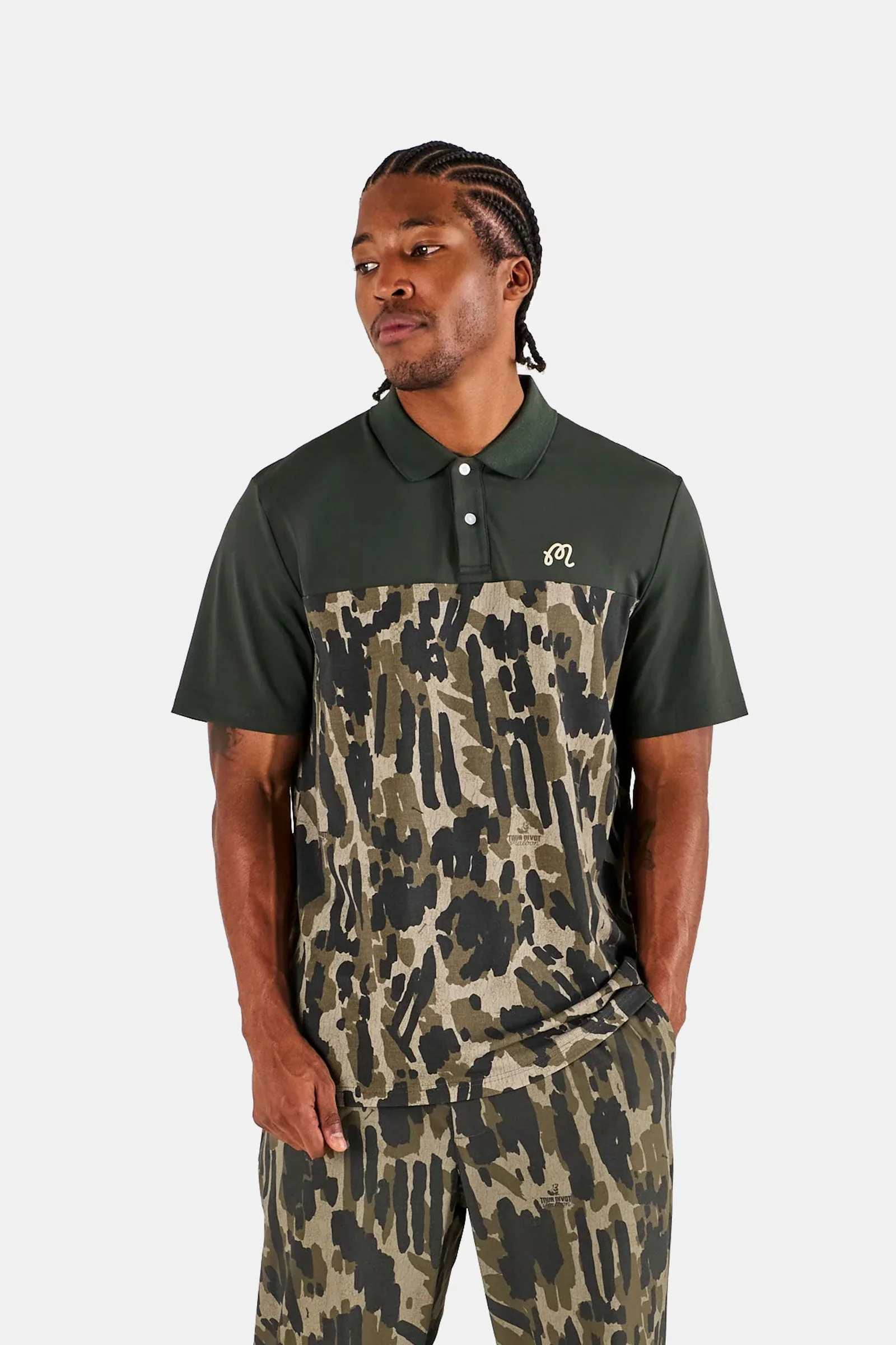 Tour Divot Camo Polo - Image 2