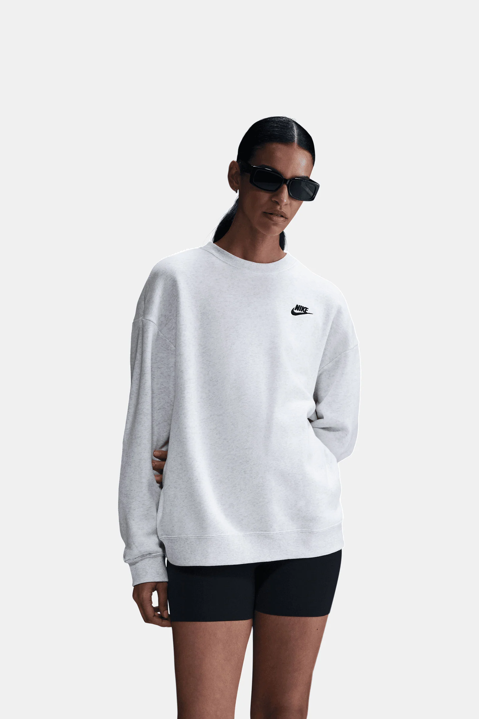 Women's Loose Crew-Neck Sweatshirt